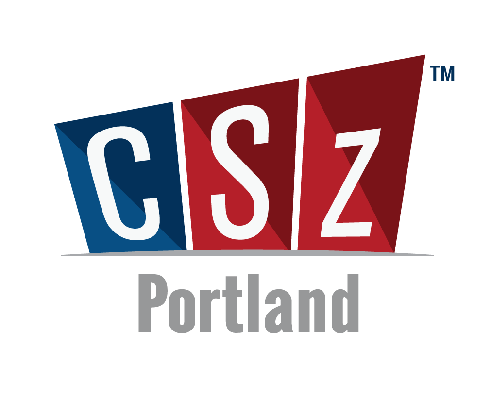 CSz Portland — stacked logo
