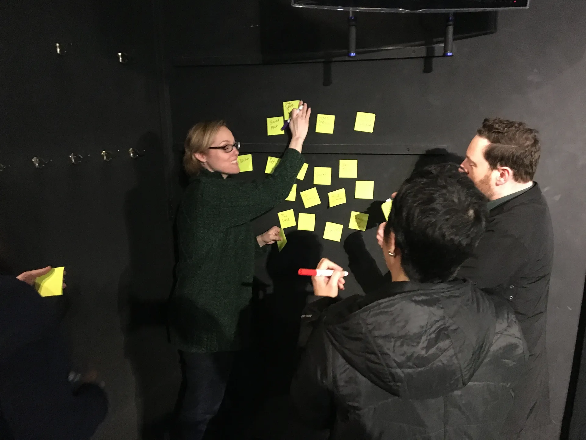 Team participating in a CSz workshop